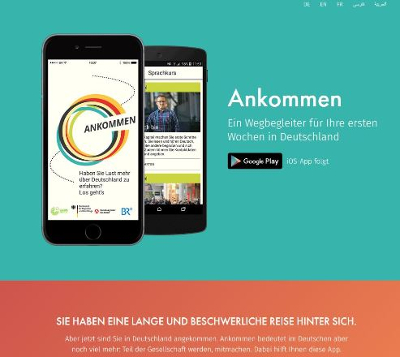 ankommenapp.de - Ein Wegbegleiter fr Ihre ersten Wochen in Deutschland