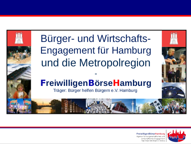 Bürger- und Wirtschaftsengagement für Hamburg und die Metropolregion