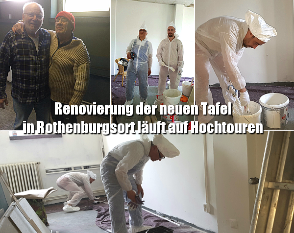 Renovierung der neuen Tafel in Rothenburgsort läuft auf Hochtouren